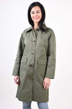 Trench Vila Mista Pocket Fur Leaf Cover